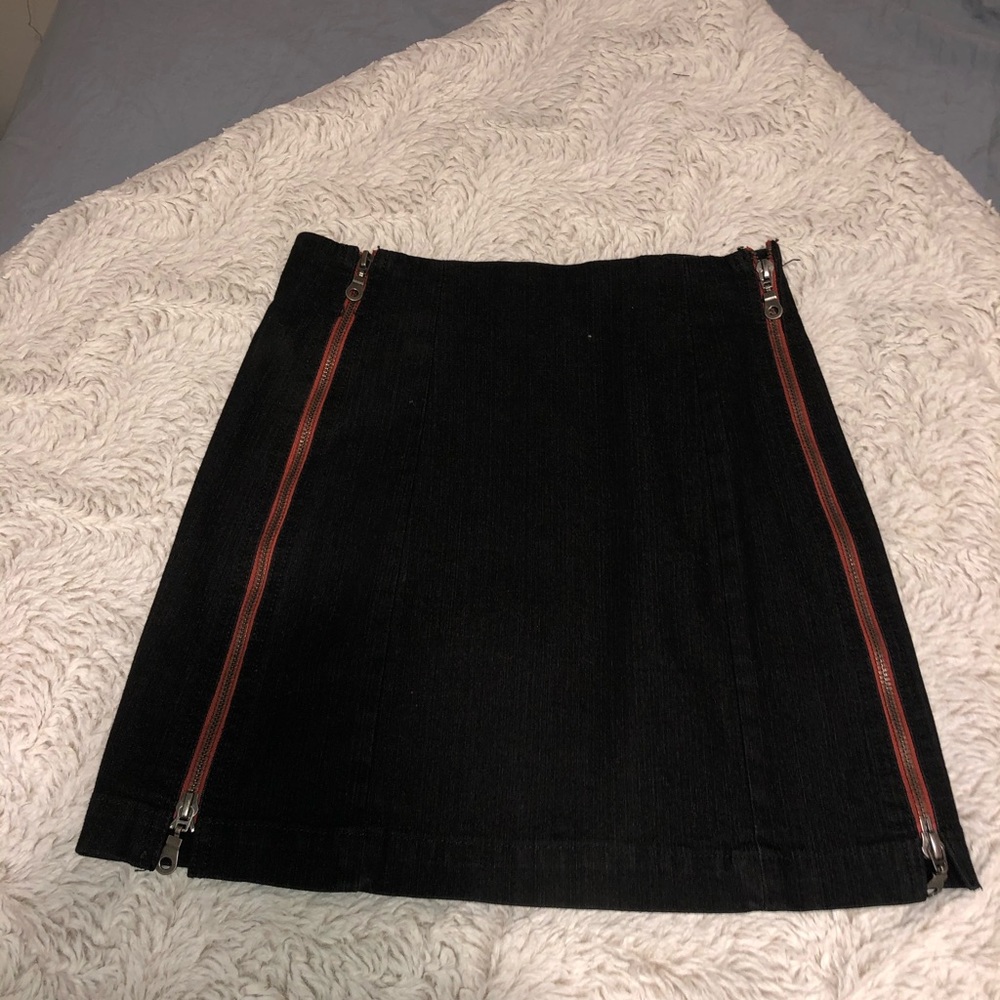 Denim Mini Skirt